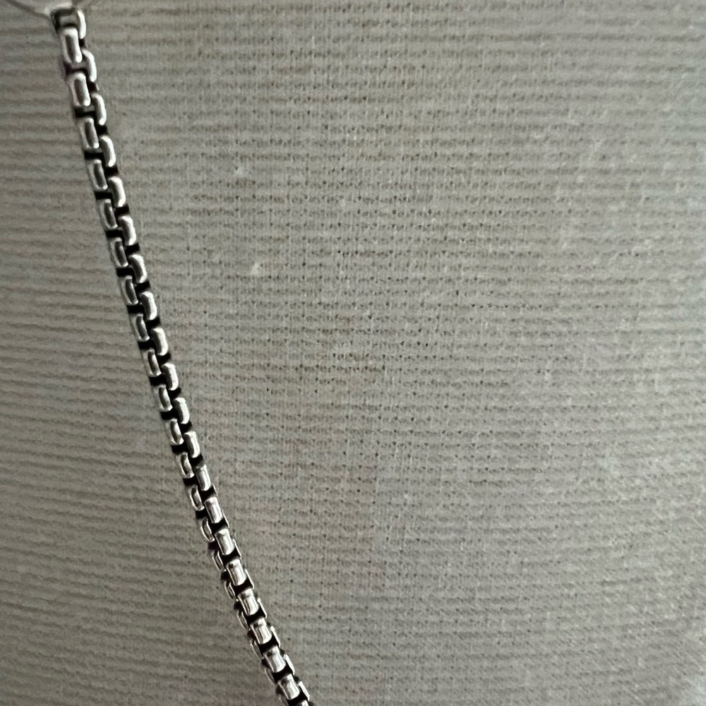 David Yurman Infinity Station Necklace With Cultured Pearls and Toggle Clasp - Picture 5 of 12